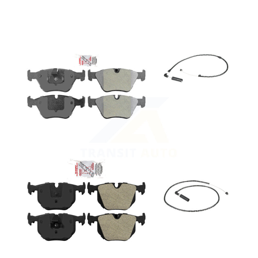 AmeriBRAKES KNW-100135 Disc Brake Pad for 2004-2010 BMW X3 - Front and Rear