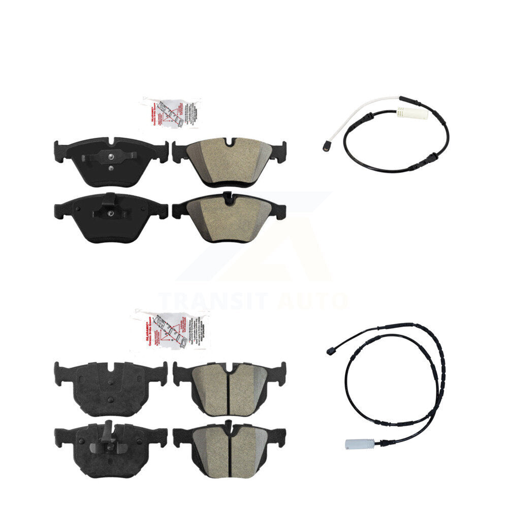 AmeriBRAKES KNW-100136 Disc Brake Pad for 2011-2013 BMW 335i, BMW 335d, BMW 335is - Front and Rear