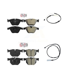 AmeriBRAKES KNW-100136 Disc Brake Pad for 2011-2013 BMW 335i, BMW 335d, BMW 335is - Front and Rear