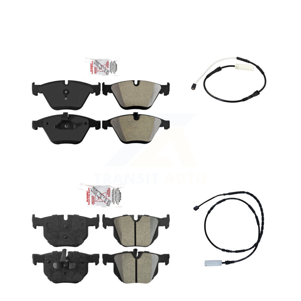AmeriBRAKES KNW-100137 Disc Brake Pad for 2013 BMW 335i - Front and Rear
