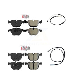 AmeriBRAKES KNW-100137 Disc Brake Pad for 2013 BMW 335i - Front and Rear