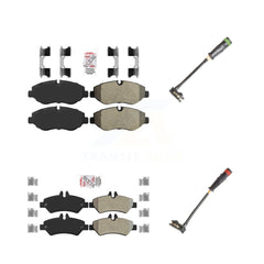 AmeriBRAKES KNW-100142 Disc Brake Pad for 2007-2018 Mercedes-Benz Sprinter 2500, Dodge Sprinter 2500, Freightliner Sprinter 2500 - Front and Rear