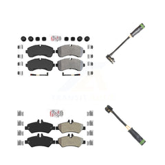 AmeriBRAKES KNW-100147 Disc Brake Pad for 2010-2018 Mercedes-Benz Sprinter 3500 - Front and Rear