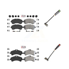 AmeriBRAKES KNW-100150 Disc Brake Pad for 2010-2018 Mercedes-Benz Sprinter 3500 - Front and Rear
