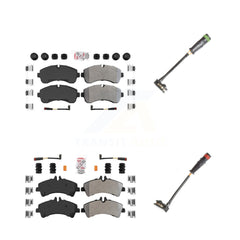 AmeriBRAKES KNW-100152 Disc Brake Pad for 2010-2018 Mercedes-Benz Sprinter 3500 - Front and Rear