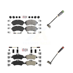 AmeriBRAKES KNW-100153 Disc Brake Pad for 2010-2018 Mercedes-Benz Sprinter 3500 - Front and Rear