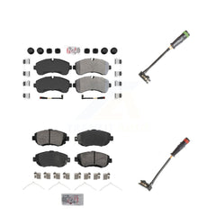 AmeriBRAKES KNW-100158 Disc Brake Pad for 2019-2023 Mercedes-Benz Sprinter 1500, Mercedes-Benz Sprinter 2500 - Front and Rear
