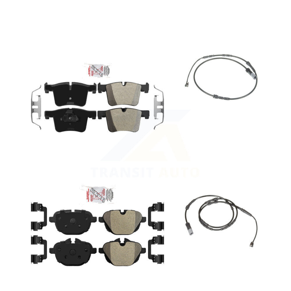 AmeriBRAKES KNW-100187 Disc Brake Pad for 2011-2018 BMW X4, BMW X3 - Front and Rear