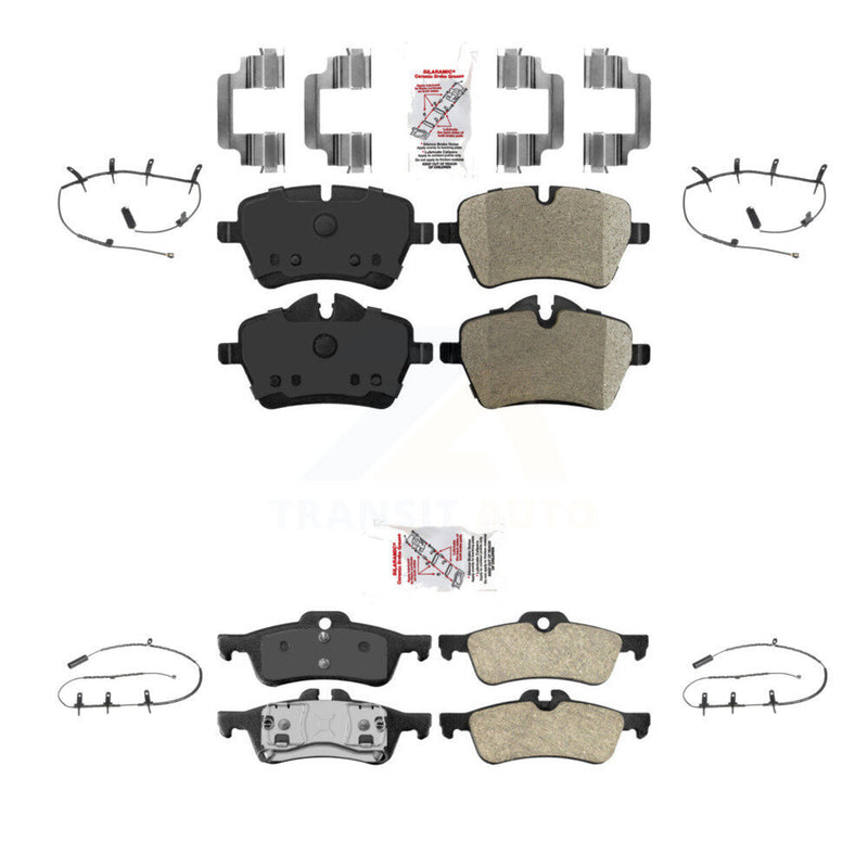 AmeriBRAKES KNW-100200 Disc Brake Pad for 2002-2008 Mini Cooper - Front and Rear