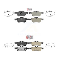 AmeriBRAKES KNW-100201 Disc Brake Pad for 2002-2008 Mini Cooper - Front and Rear