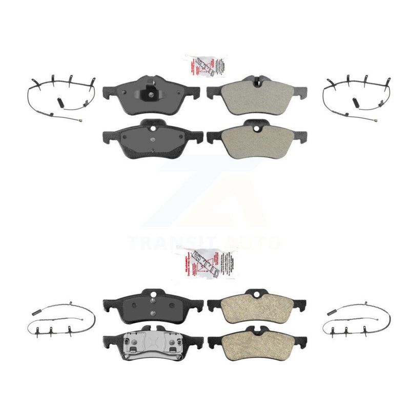 AmeriBRAKES KNW-100201 Disc Brake Pad for 2002-2008 Mini Cooper - Front and Rear