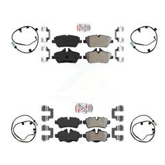 AmeriBRAKES KNW-100204 Disc Brake Pad for 2007-2010 Mini Cooper - Front and Rear
