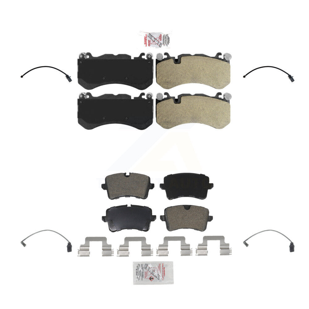 AmeriBRAKES KNW-100208 Disc Brake Pad for 2014-2018 Audi RS7 - Front and Rear