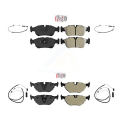 AmeriBRAKES KNW-100209 Disc Brake Pad for 2003-2008 BMW Z4 - Front and Rear