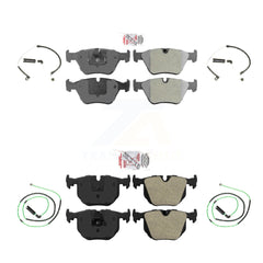 AmeriBRAKES KNW-100211 Disc Brake Pad for 2006-2008 BMW Z4 - Front and Rear