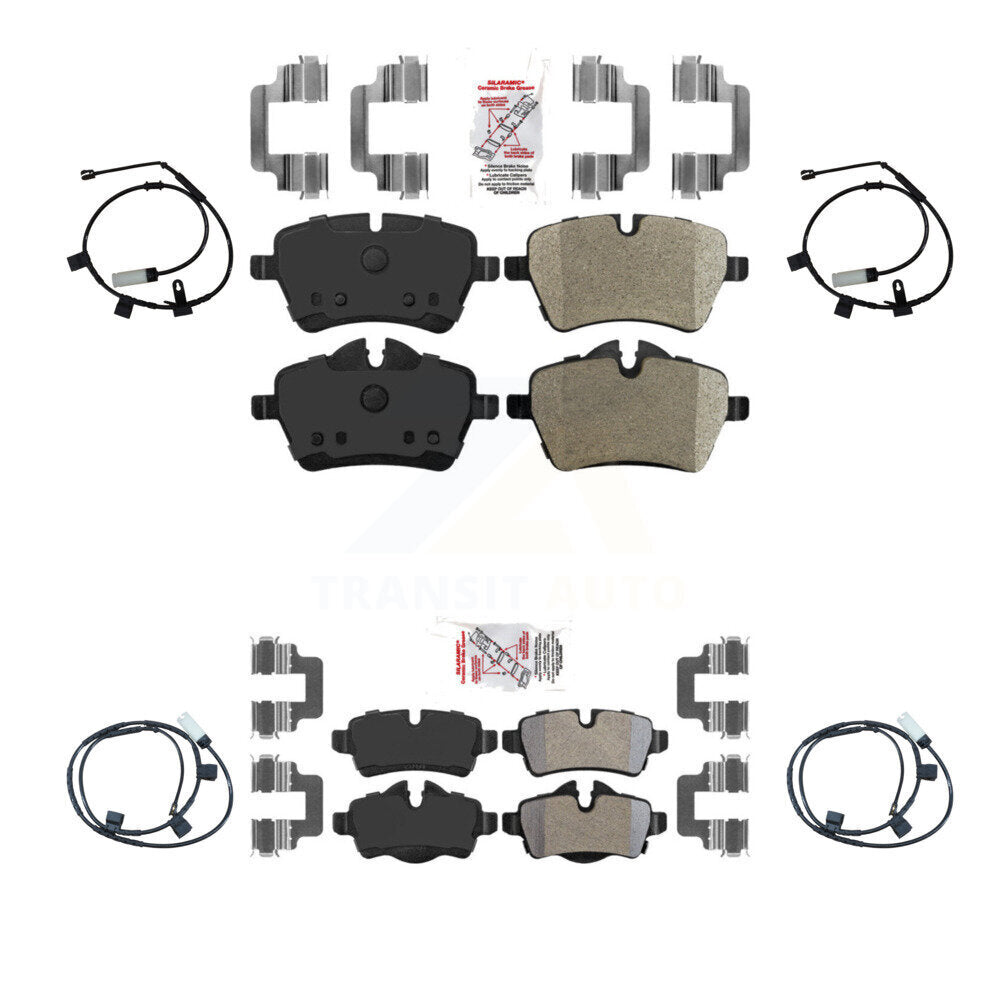 AmeriBRAKES KNW-100212 Disc Brake Pad for 2011-2015 Mini Cooper - Front and Rear