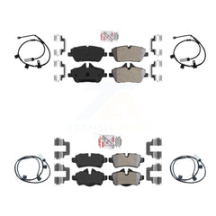AmeriBRAKES KNW-100213 Disc Brake Pad for 2011-2015 Mini Cooper - Front and Rear