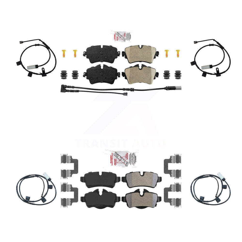 AmeriBRAKES KNW-100214 Disc Brake Pad for 2015 Mini Cooper - Front and Rear