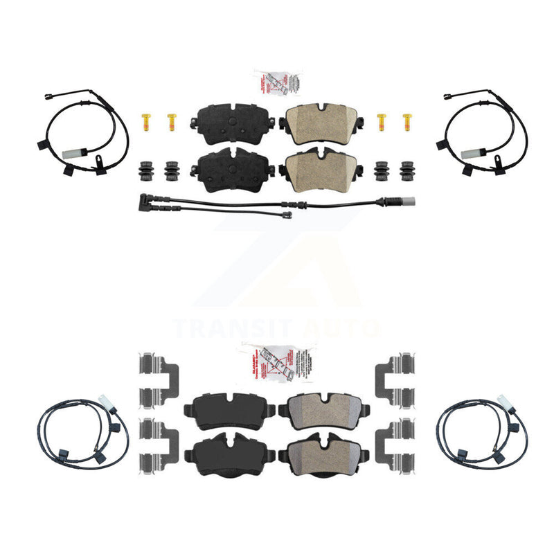 AmeriBRAKES KNW-100214 Disc Brake Pad for 2015 Mini Cooper - Front and Rear