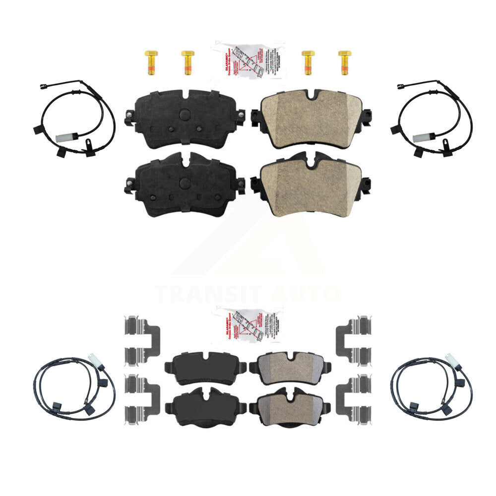 AmeriBRAKES KNW-100215 Disc Brake Pad for 2015 Mini Cooper - Front and Rear