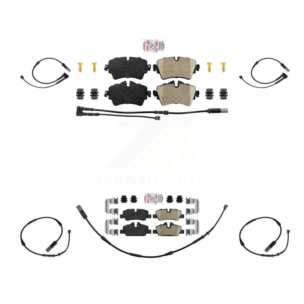 AmeriBRAKES KNW-100218 Disc Brake Pad for 2015-2020 Mini Cooper - Front and Rear