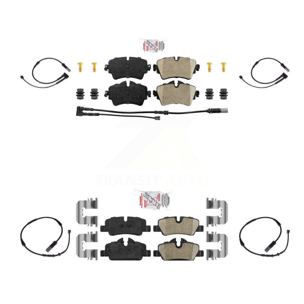 AmeriBRAKES KNW-100219 Disc Brake Pad for 2015-2020 Mini Cooper - Front and Rear
