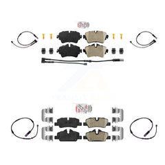 AmeriBRAKES KNW-100219 Disc Brake Pad for 2015-2020 Mini Cooper - Front and Rear