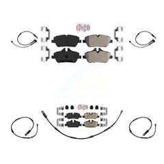 AmeriBRAKES KNW-100220 Disc Brake Pad for 2015-2020 Mini Cooper - Front and Rear