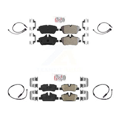 AmeriBRAKES KNW-100221 Disc Brake Pad for 2015-2020 Mini Cooper - Front and Rear