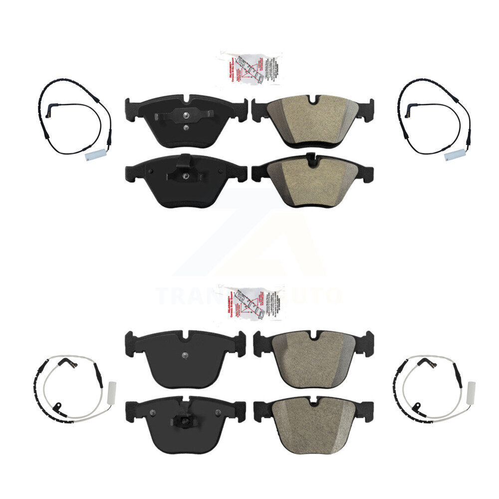 AmeriBRAKES KNW-100237 Disc Brake Pad for 2002-2008 BMW 750i, BMW 750Li and More - Front and Rear