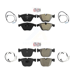 AmeriBRAKES KNW-100237 Disc Brake Pad for 2002-2008 BMW 750i, BMW 750Li and More - Front and Rear