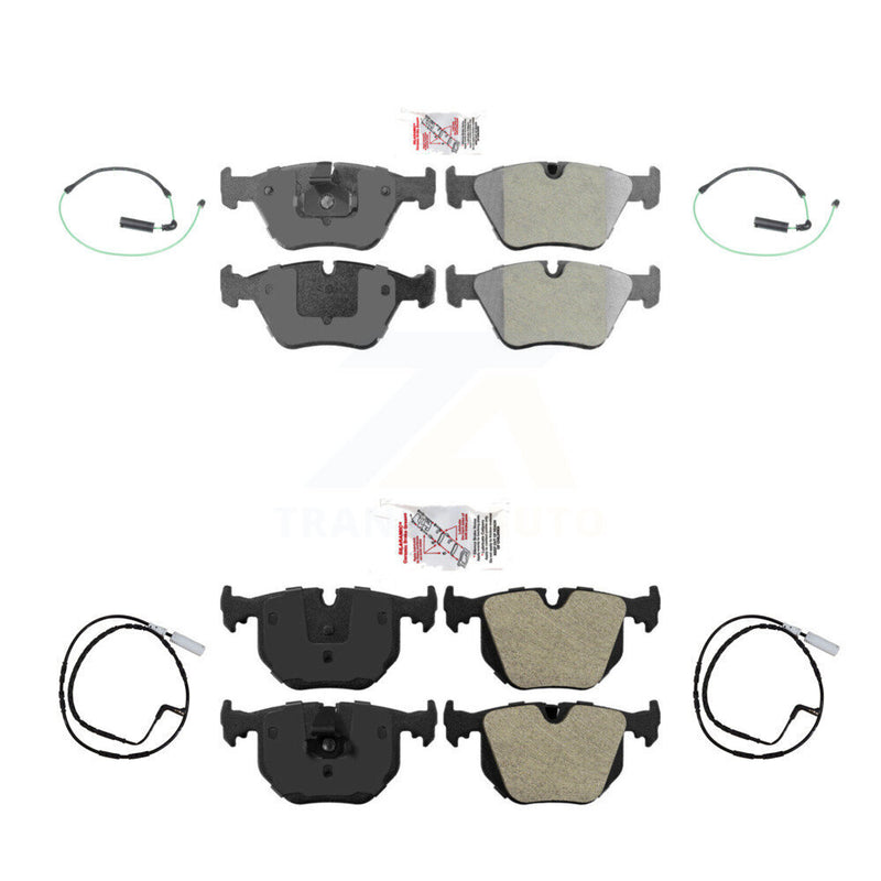 AmeriBRAKES KNW-100243 Disc Brake Pad for 2005 BMW 330xi - Front and Rear