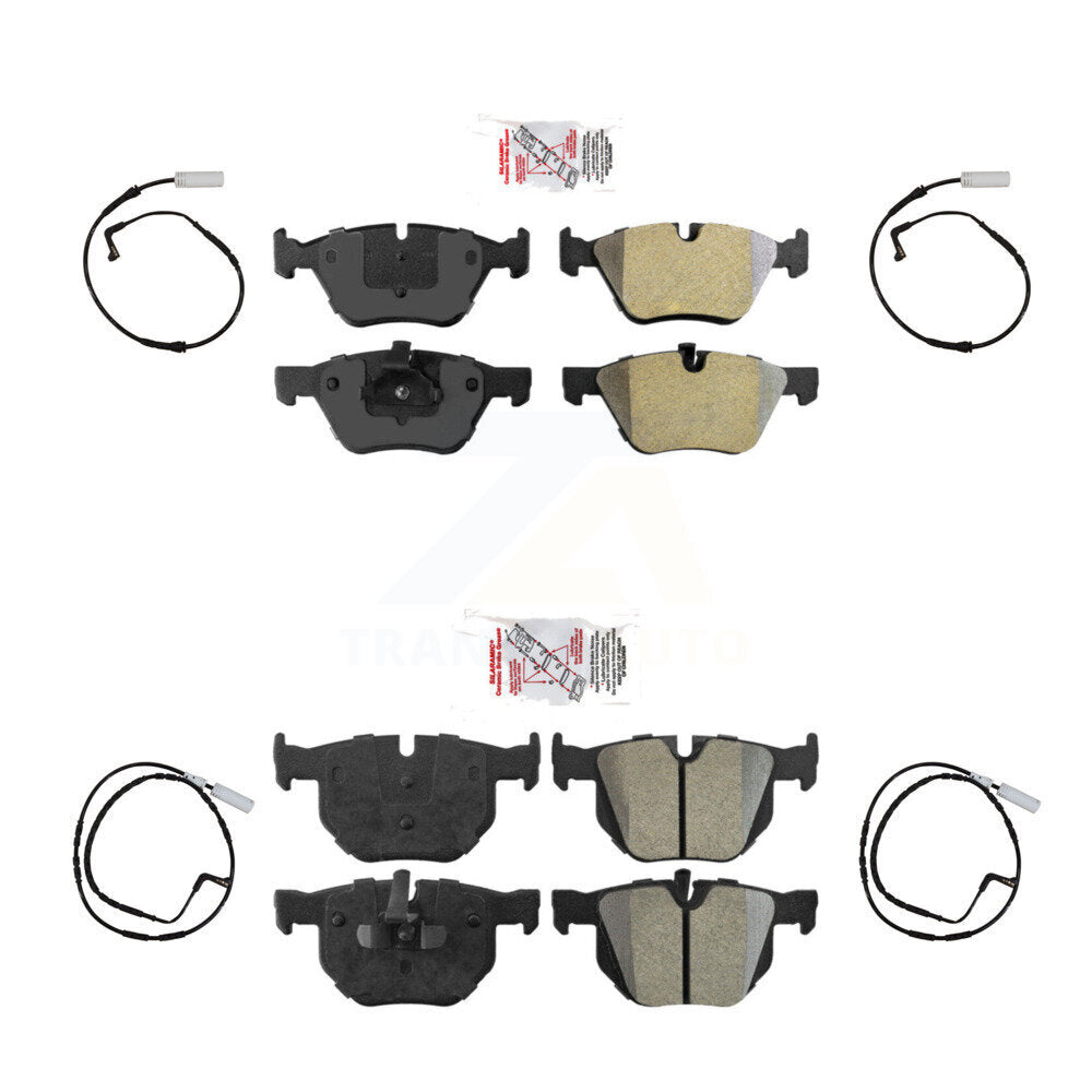AmeriBRAKES KNW-100244 Disc Brake Pad for 2006 BMW 330i - Front and Rear