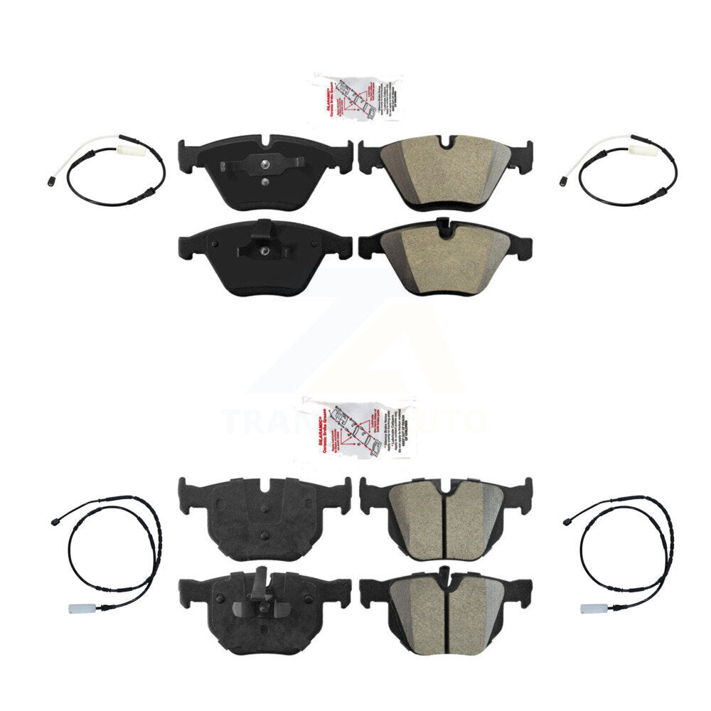 AmeriBRAKES KNW-100256 Disc Brake Pad for 2011-2013 BMW 335i, BMW 335d, BMW 335is - Front and Rear