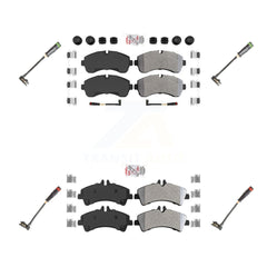 AmeriBRAKES KNW-100269 Disc Brake Pad for 2010-2018 Mercedes-Benz Sprinter 3500 - Front and Rear