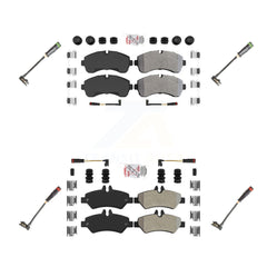 AmeriBRAKES KNW-100272 Disc Brake Pad for 2010-2018 Mercedes-Benz Sprinter 3500 - Front and Rear