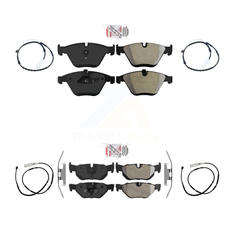 AmeriBRAKES KNW-100273 Disc Brake Pad for 2012-2013 BMW X1 - Front and Rear