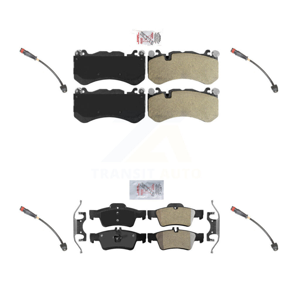 AmeriBRAKES KNW-100279 Disc Brake Pad for 2007-2011 Mercedes-Benz SL63 AMG, Mercedes-Benz SL65 AMG - Front and Rear