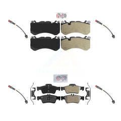 AmeriBRAKES KNW-100279 Disc Brake Pad for 2007-2011 Mercedes-Benz SL63 AMG, Mercedes-Benz SL65 AMG - Front and Rear
