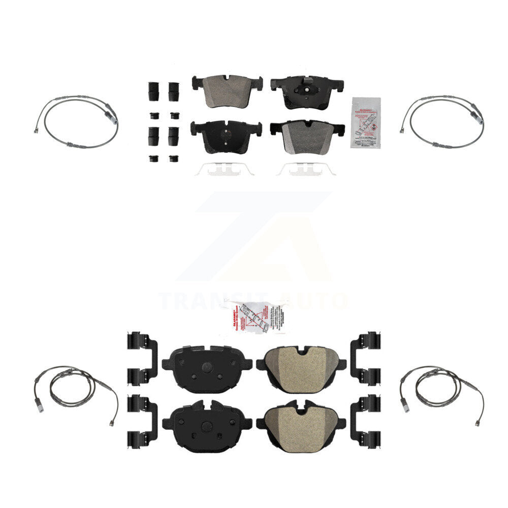 AmeriBRAKES KNW-100287 Disc Brake Pad for 2011-2018 BMW X4, BMW X3 - Front and Rear