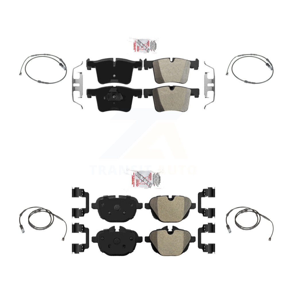 AmeriBRAKES KNW-100288 Disc Brake Pad for 2011-2018 BMW X4, BMW X3 - Front and Rear
