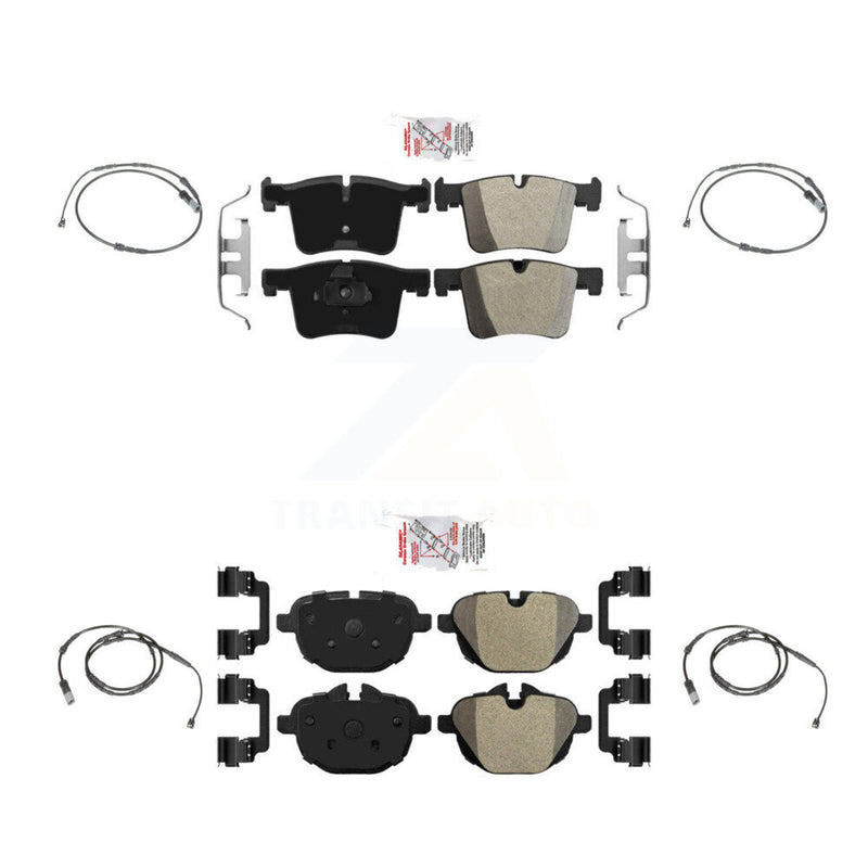 AmeriBRAKES KNW-100288 Disc Brake Pad for 2011-2018 BMW X4, BMW X3 - Front and Rear
