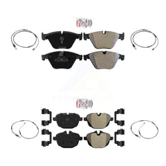AmeriBRAKES KNW-100290 Disc Brake Pad for 2011-2016 BMW 528i, BMW 535d and More - Front and Rear