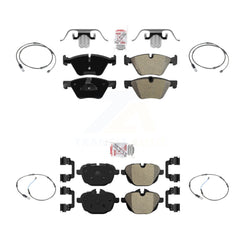 AmeriBRAKES KNW-100291 Disc Brake Pad for 2011-2016 BMW 528i - Front and Rear