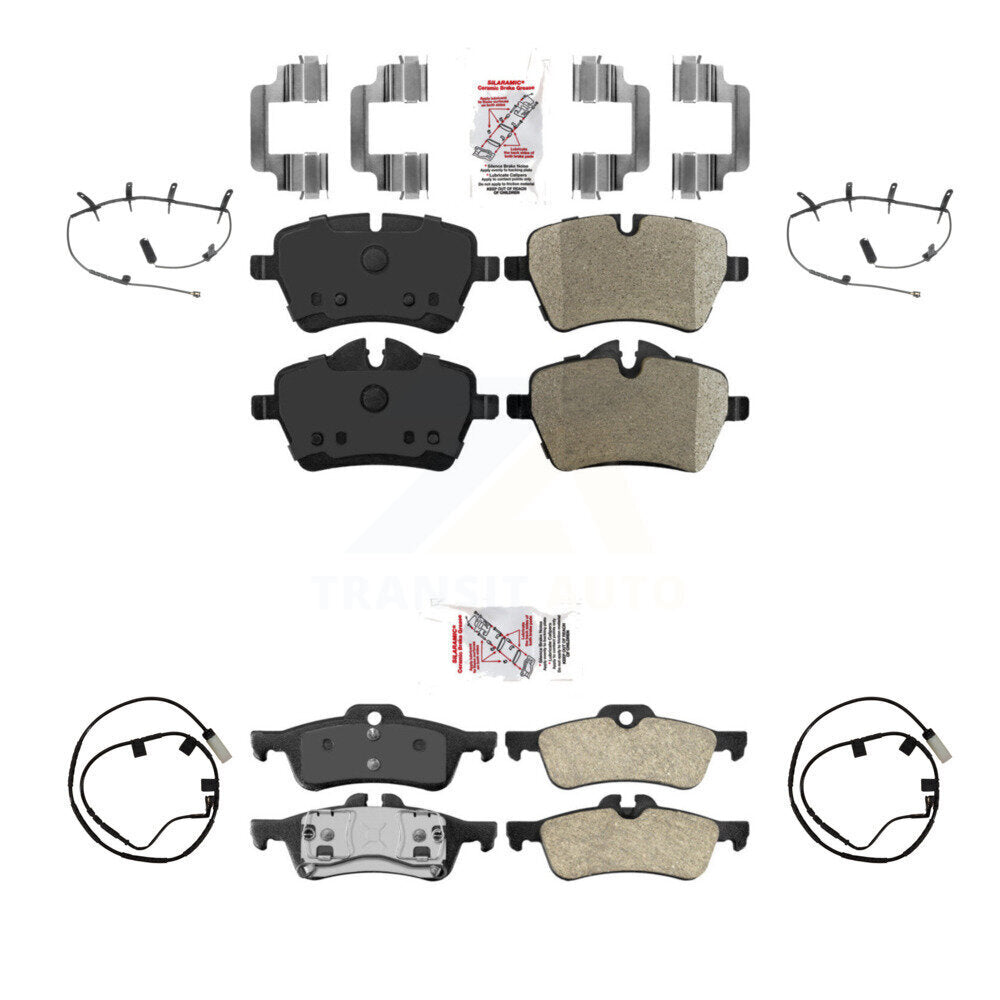 AmeriBRAKES KNW-100294 Disc Brake Pad for 2006 Mini Cooper - Front and Rear