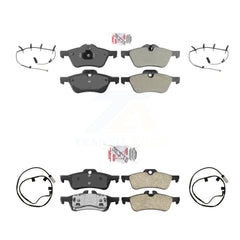 AmeriBRAKES KNW-100295 Disc Brake Pad for 2006 Mini Cooper - Front and Rear