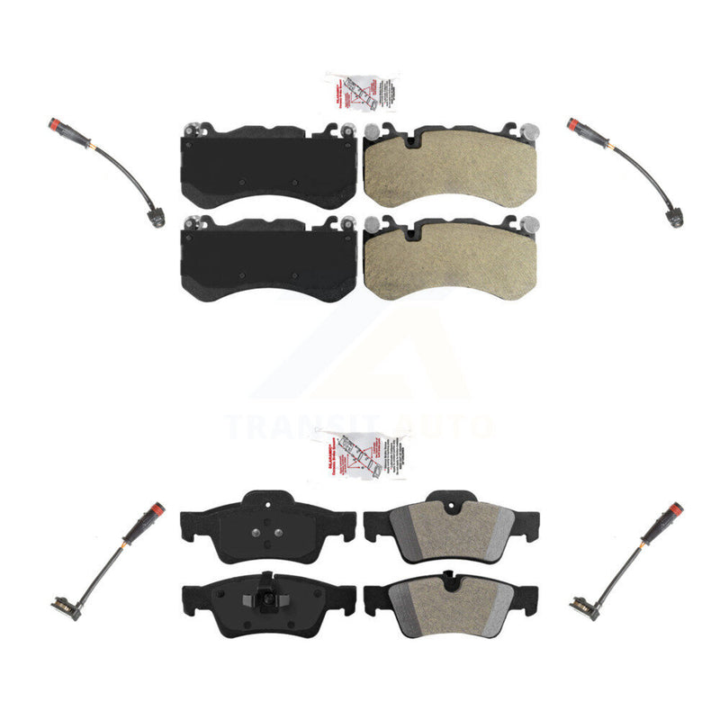 AmeriBRAKES KNW-100301 Disc Brake Pad for 2013-2018 Mercedes-Benz G63 AMG, Mercedes-Benz G65 AMG - Front and Rear