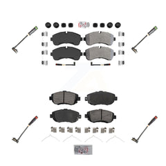 AmeriBRAKES KNW-100304 Disc Brake Pad for 2019-2023 Mercedes-Benz Sprinter 1500, Mercedes-Benz Sprinter 2500 - Front and Rear