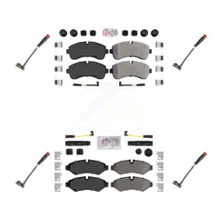 AmeriBRAKES KNW-100307 Disc Brake Pad for 2020-2024 Mercedes-Benz Sprinter 1500, Mercedes-Benz Sprinter 2500 - Front and Rear