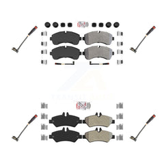 AmeriBRAKES KNW-100309 Disc Brake Pad for 2009 Dodge Sprinter 3500 - Front and Rear
